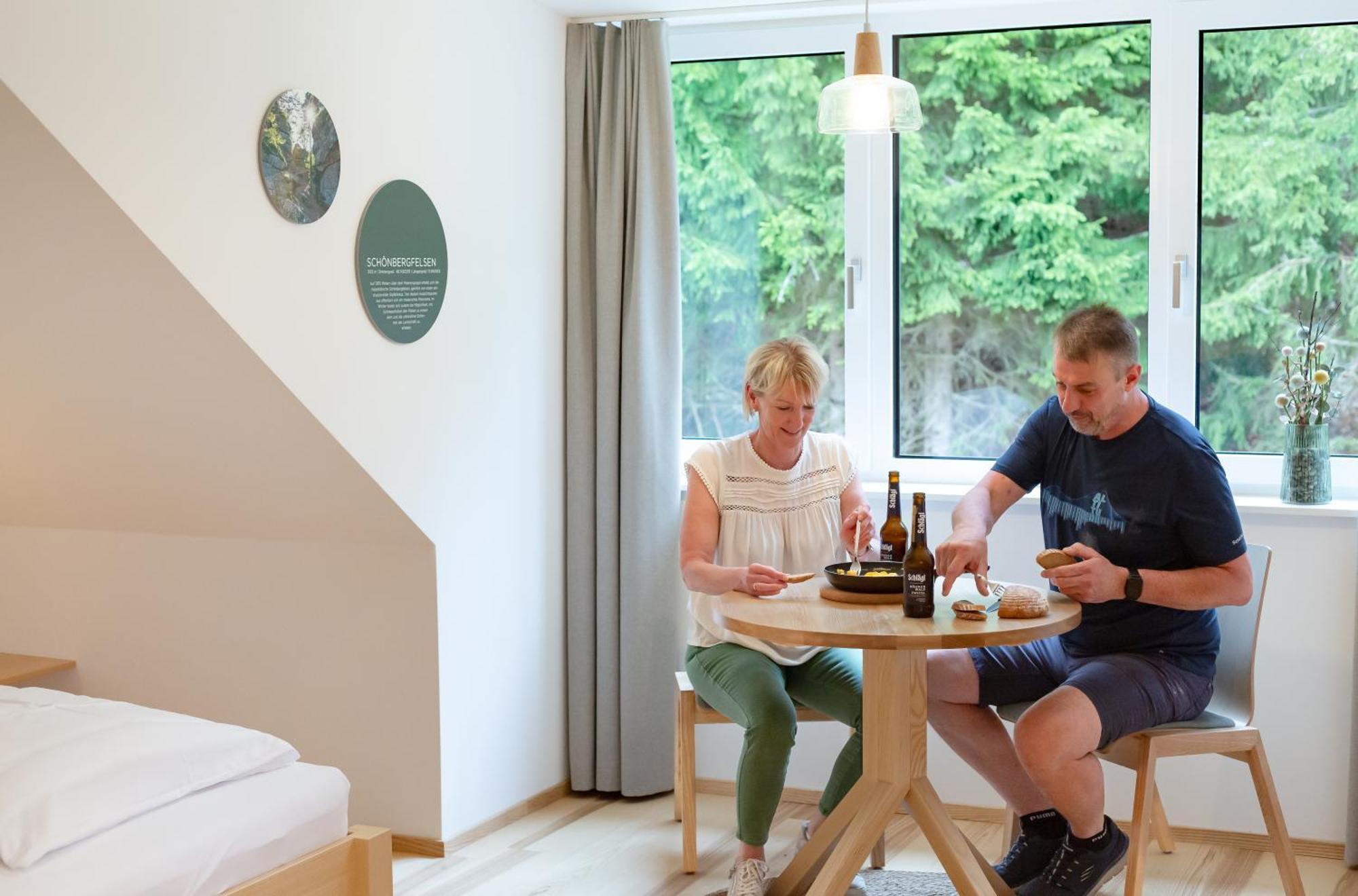 Forsthaus Apartment Holzschlag Luaran gambar